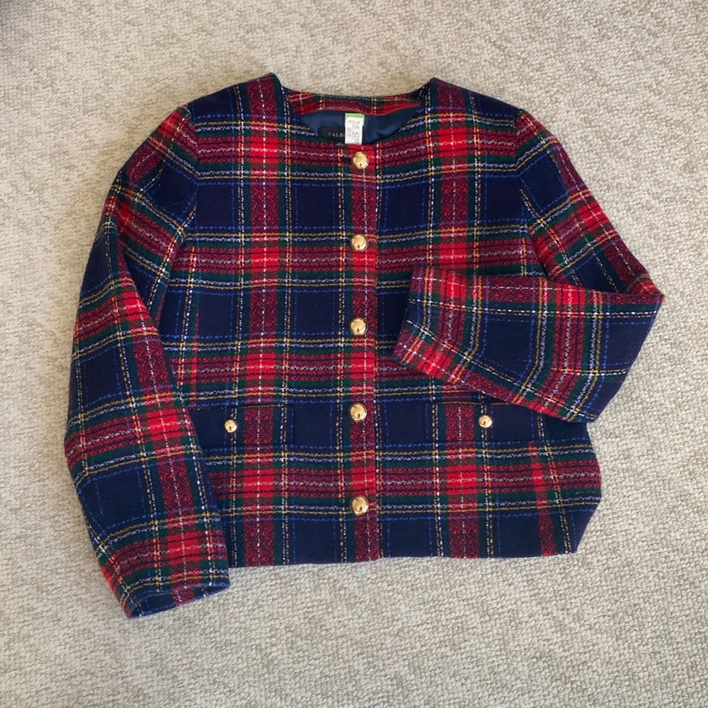Talbots Plaid Jacket
